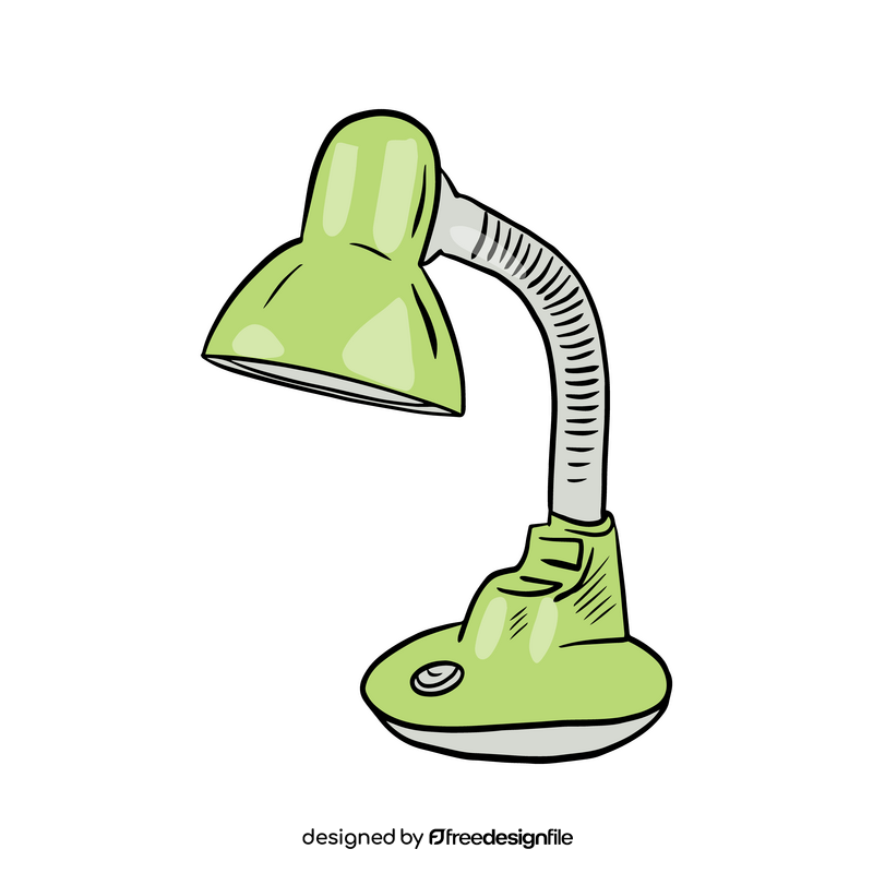 Study Table Lamp clipart