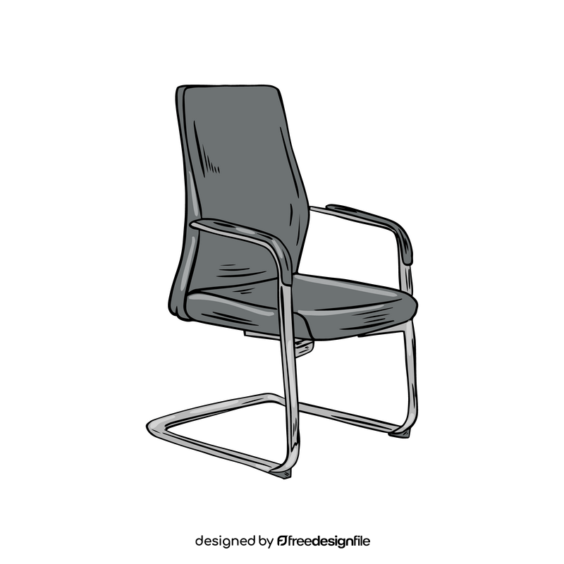 Office Reception Chair clipart