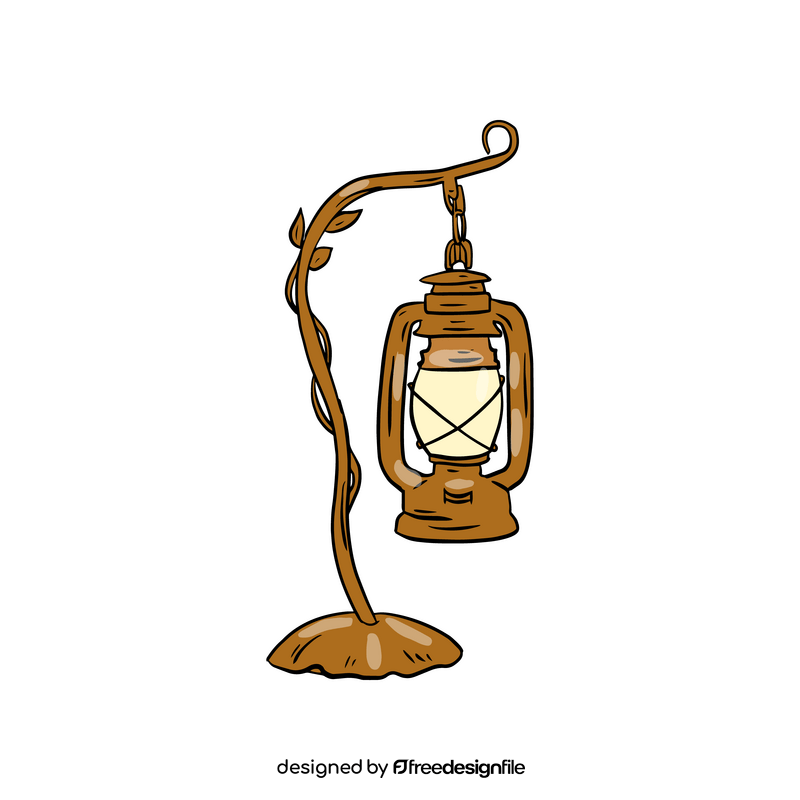 Kerosene Lantern Lamp for Bedroom clipart