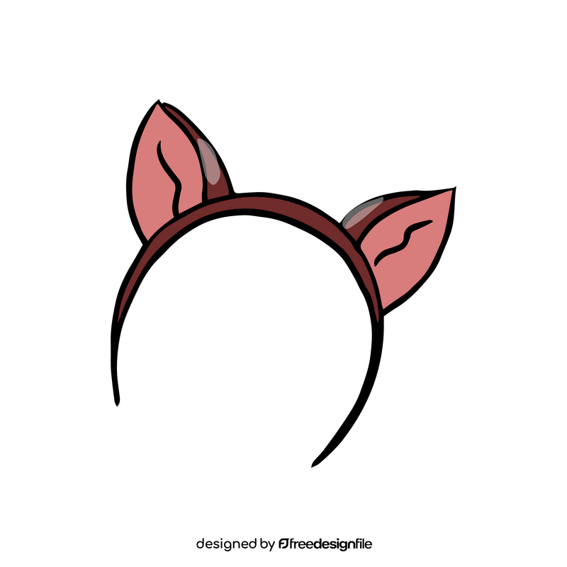 Hairband with Ears clipart
