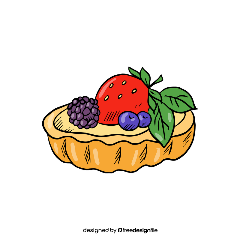 Fruit Pie clipart