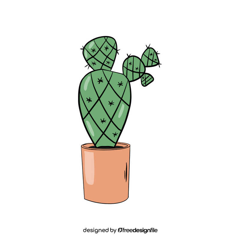 Indian Fig Cactus clipart