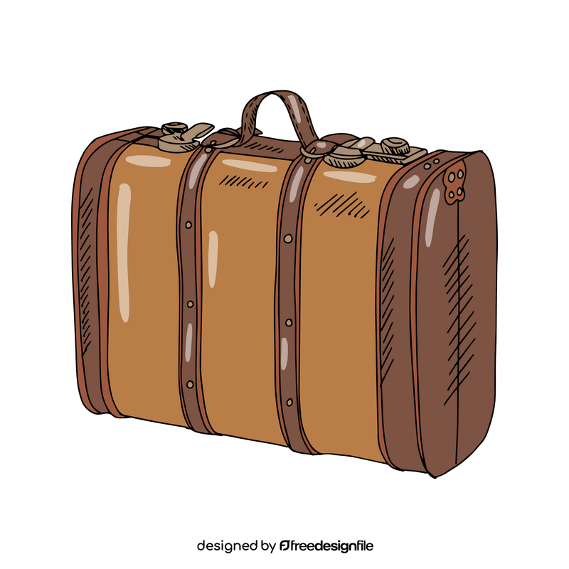 Vintage Suitcase clipart