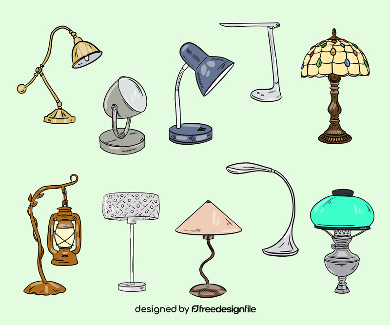 Table Lamps vector