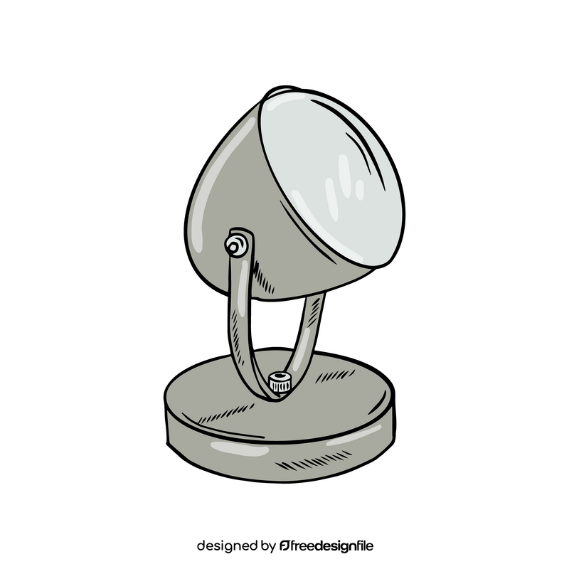 Mini Table Lamp clipart