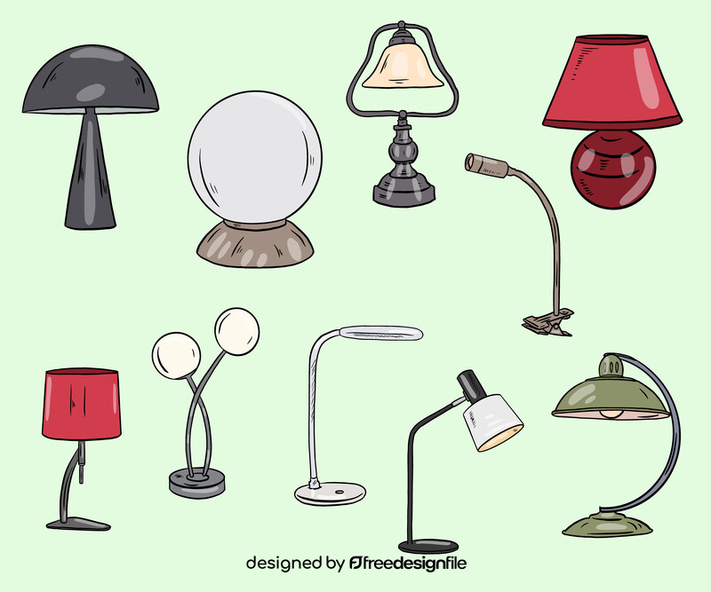 Table Lamps vector