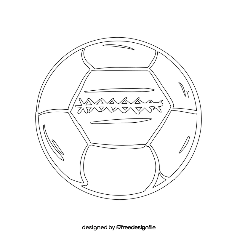 Medical Ball black and white clipart