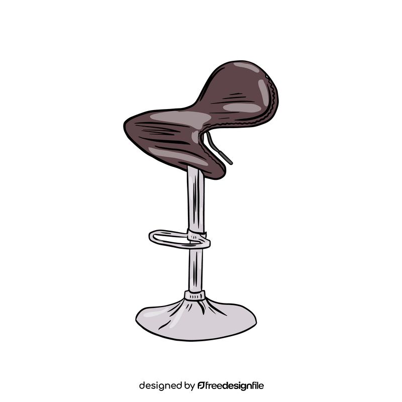 Adjustable Height Dining Chair clipart