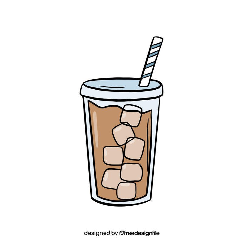Iced Coffee clipart