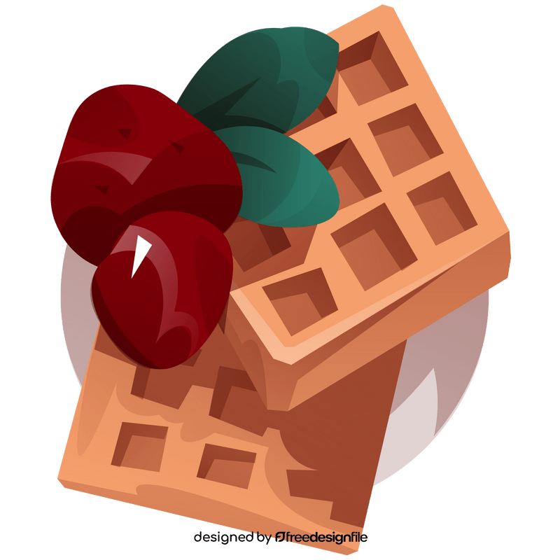 Waffle clipart