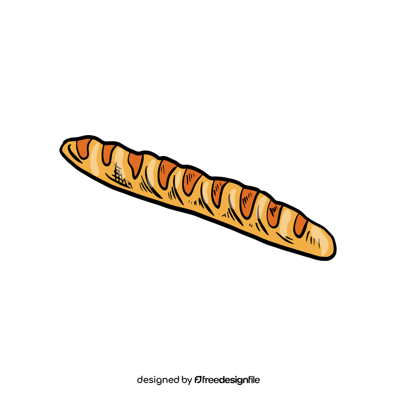 Baguette, French Bread clipart