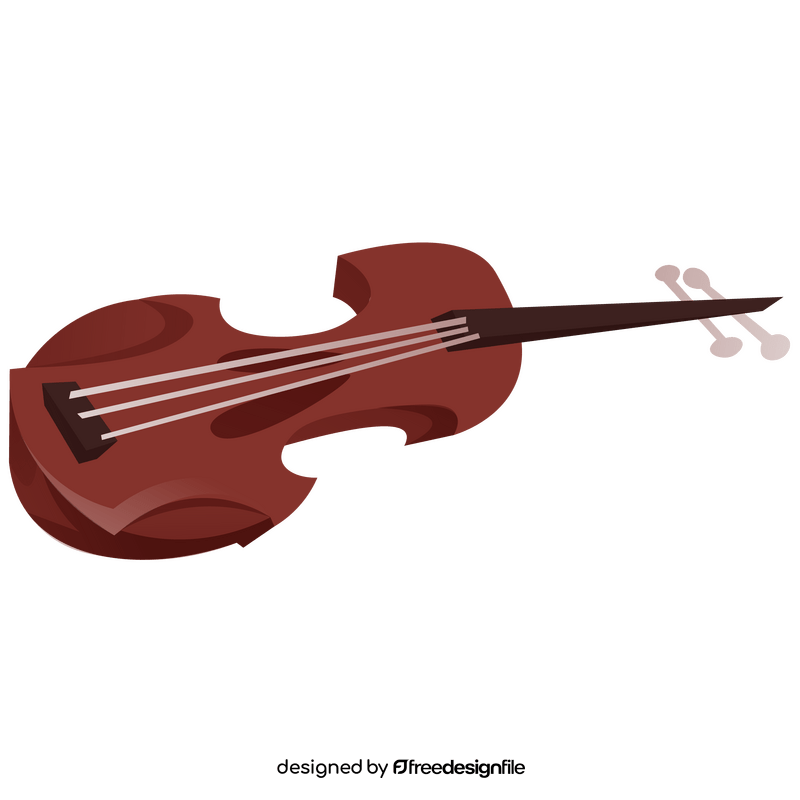Vienna violin clipart