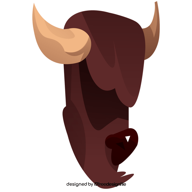 Buffalo animal clipart