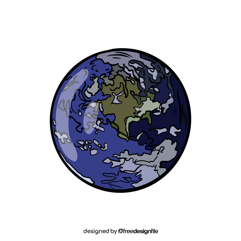 Earth planet clipart