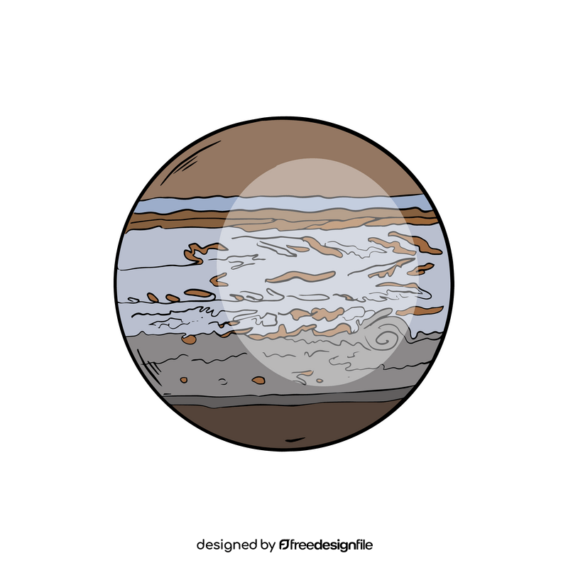 Jupiter planet clipart