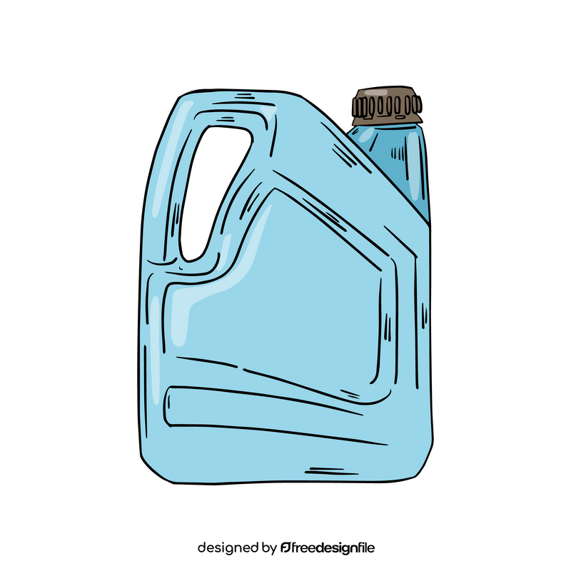 Plastic canister clipart