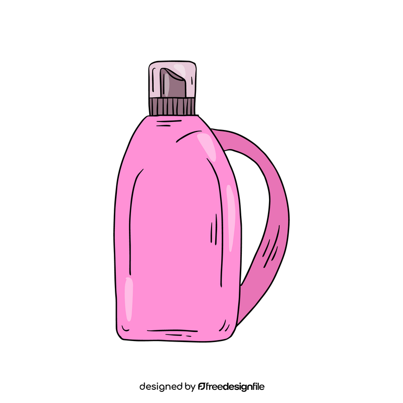 Household detergent clipart
