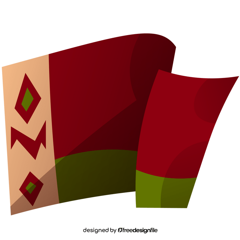 Belarus flag clipart