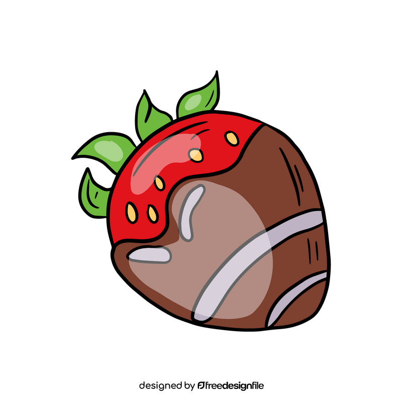Chocolate Covered Strawberries clipart