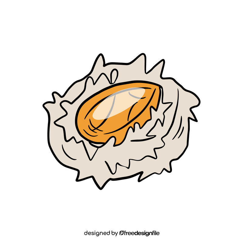 Fried egg candy clipart