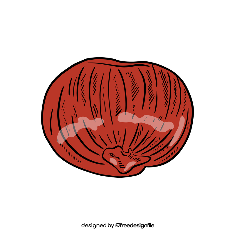 Dried figs clipart