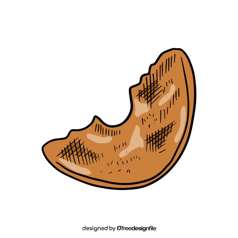 Dried fruit slices clipart vector free download