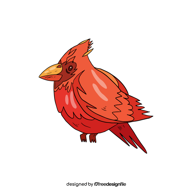 Cardinal bird clipart