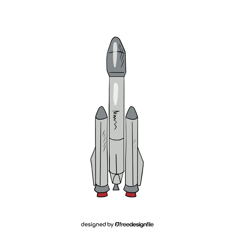 Astronomy space rocket cartoon clipart