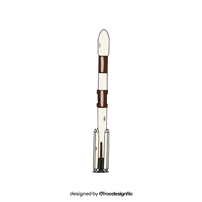 Rocket cartoon clipart
