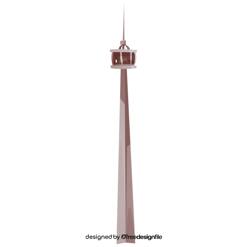 Canada CN Tower clipart