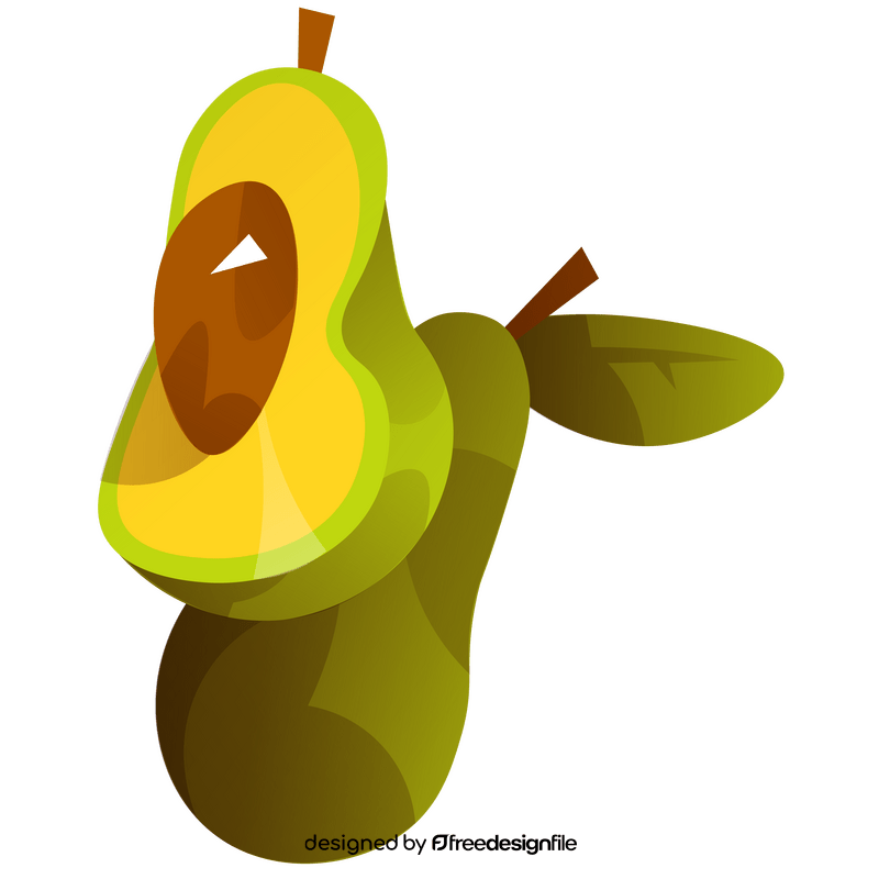 Chile avocado clipart