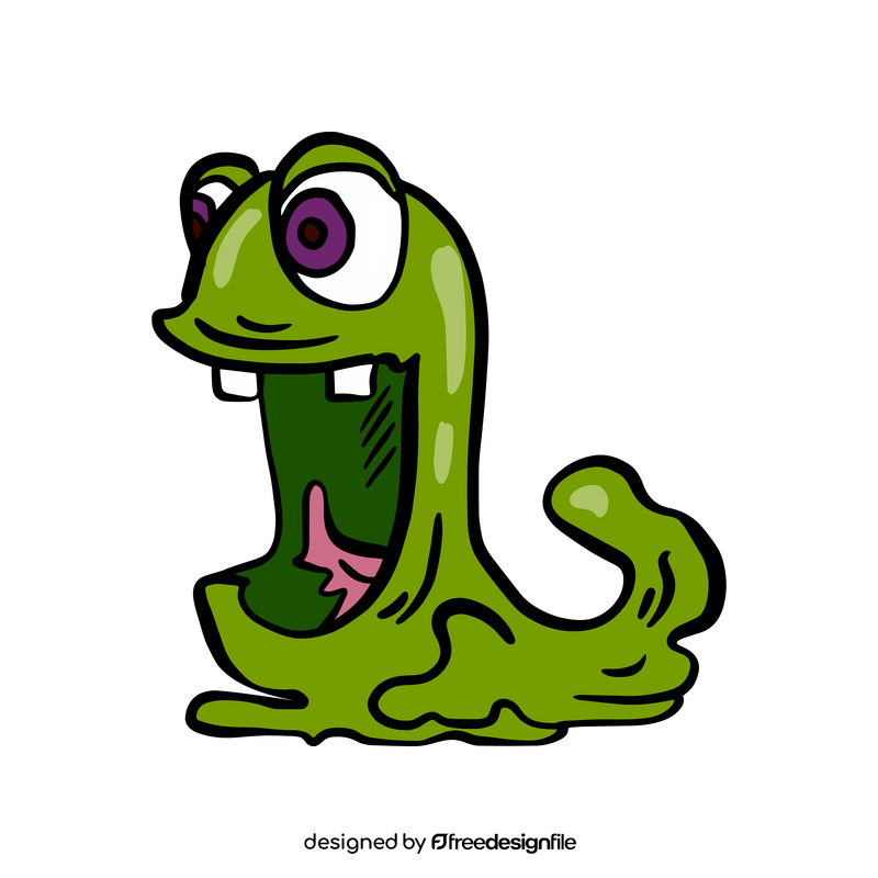 Green Jelly Monsters clipart