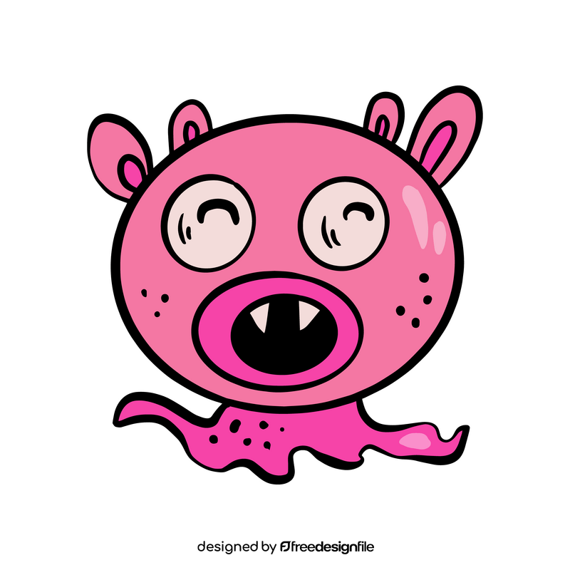 Jelly Monsters drawing clipart