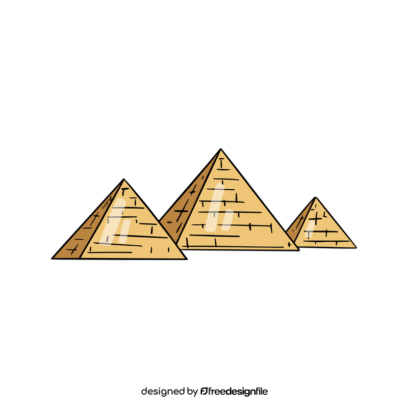 Egyptian Pyramids clipart