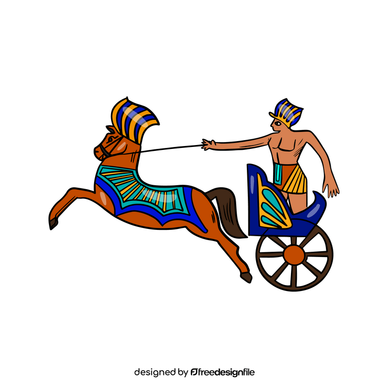 Egyptian Chariot clipart