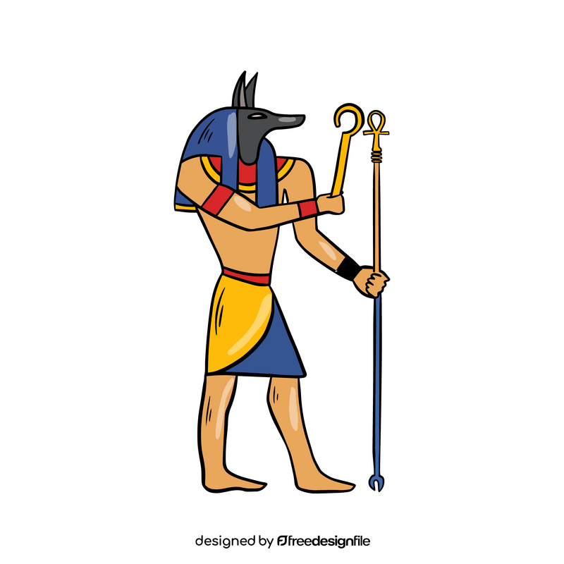 Egyptian Anubis clipart