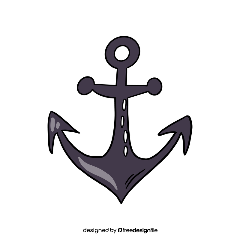 Pirate anchor clipart