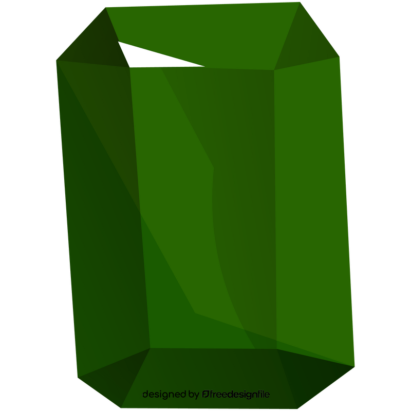 Colombian emerald clipart