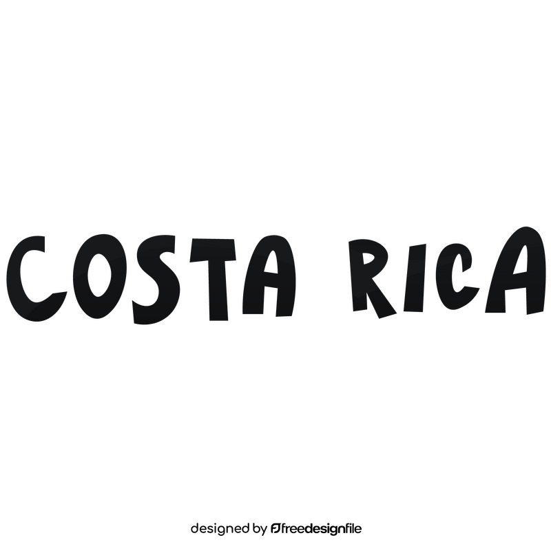 Costa Rica clipart