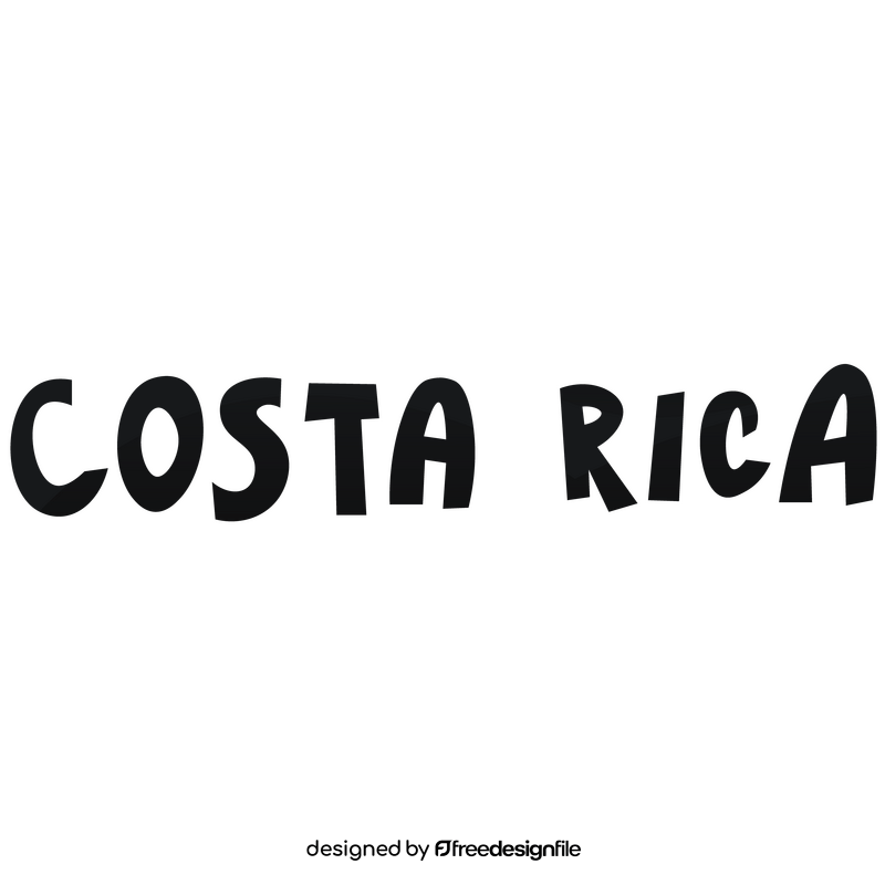 Costa Rica clipart