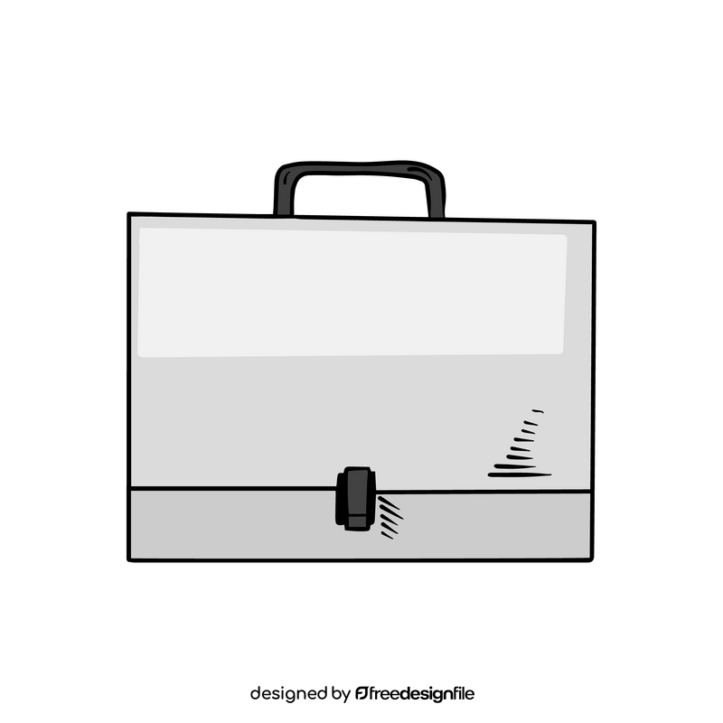 File storage bag clipart