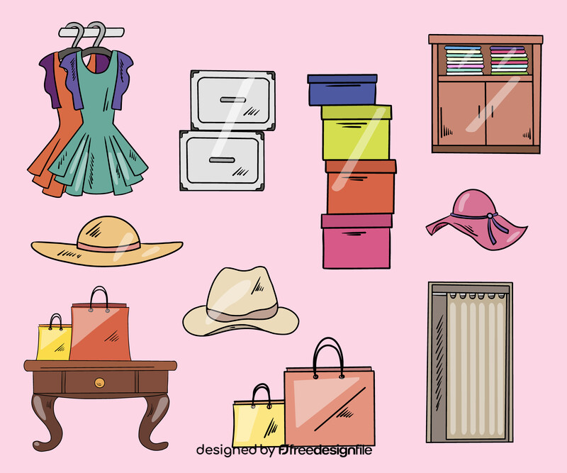 Clothing store vector