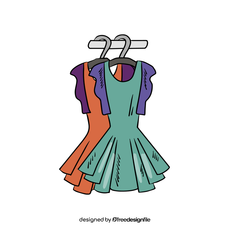 Dresses illustration clipart