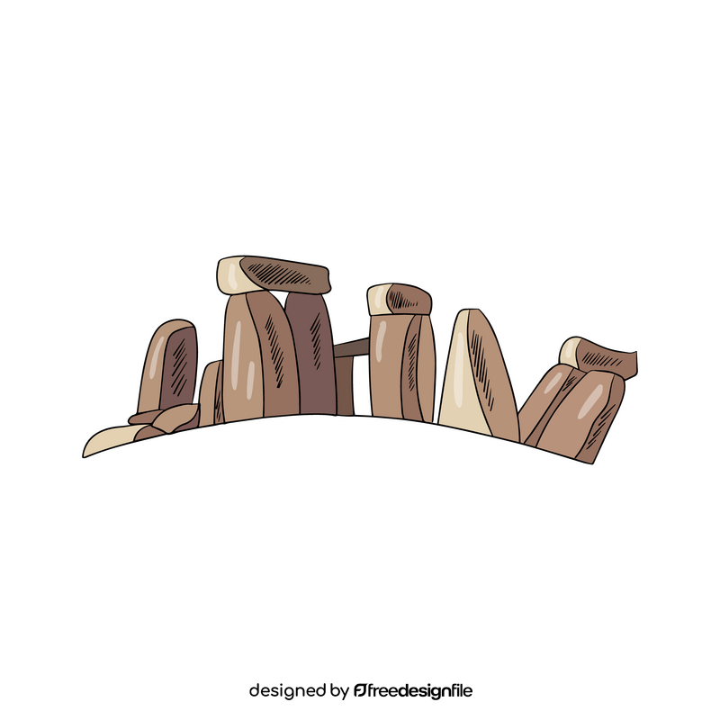 Stonehenge england drawing clipart
