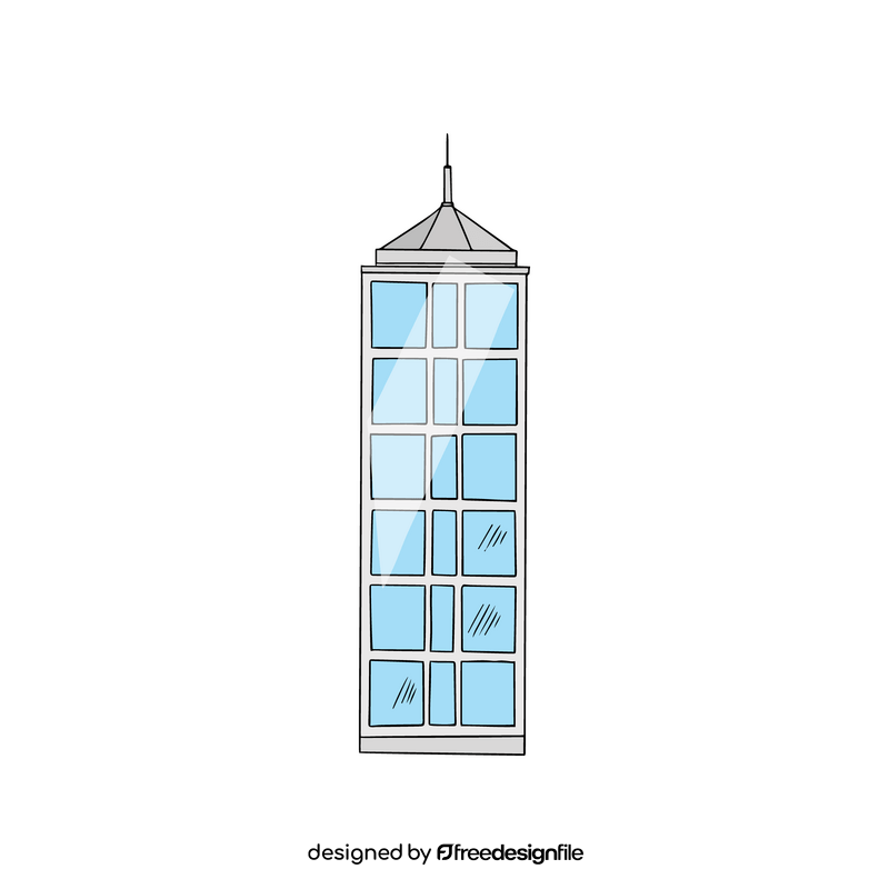Tall building clipart