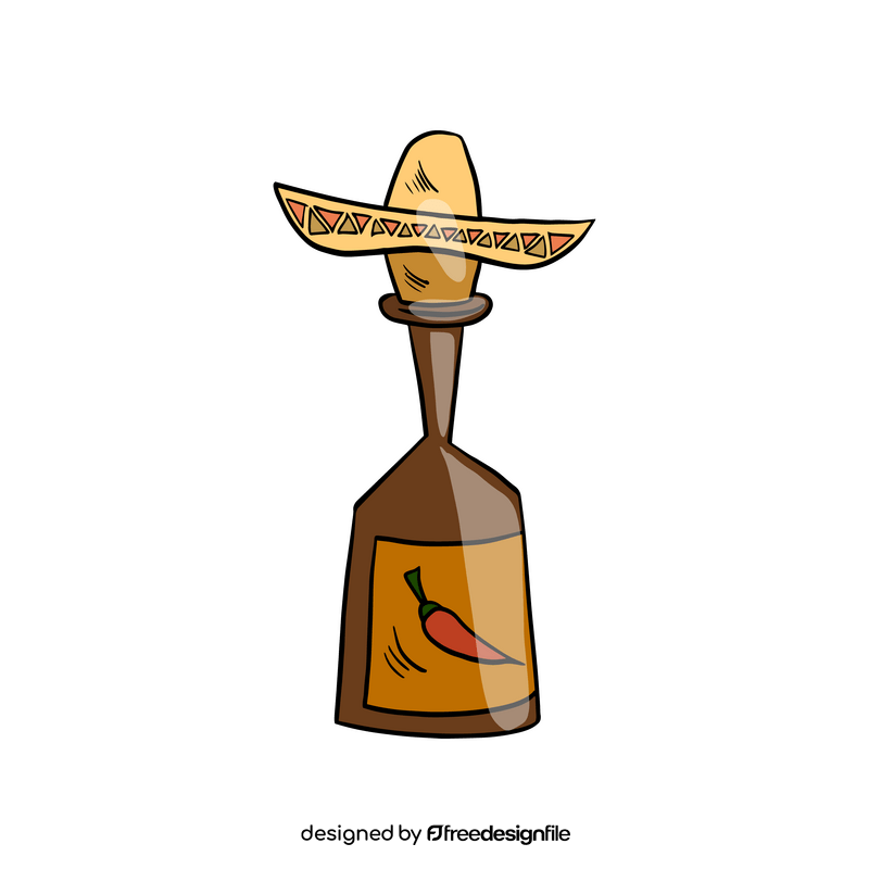Mexican tequila clipart