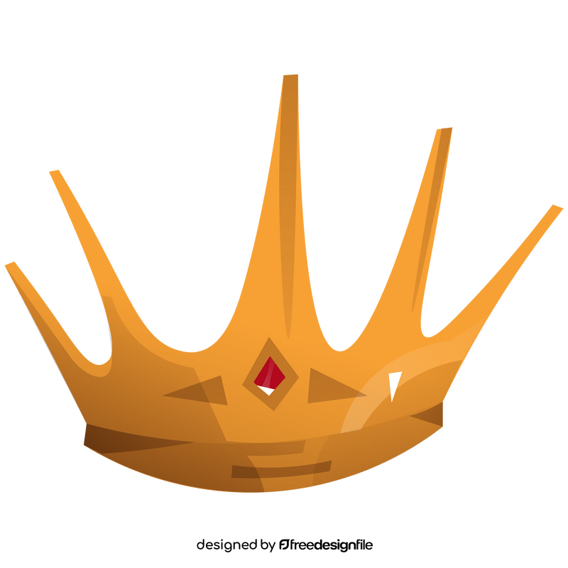 Denmark crown clipart
