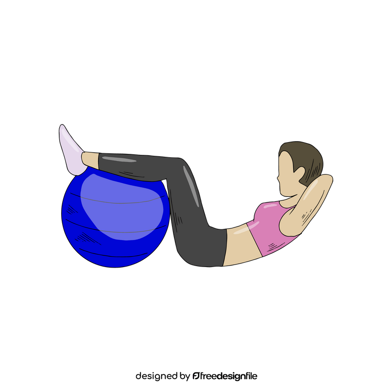 Ball Rhythmic Gymnastics drawing clipart