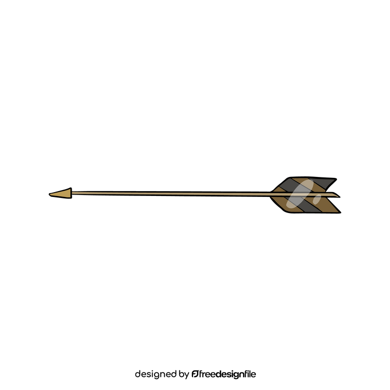 Arrow toy drawing clipart