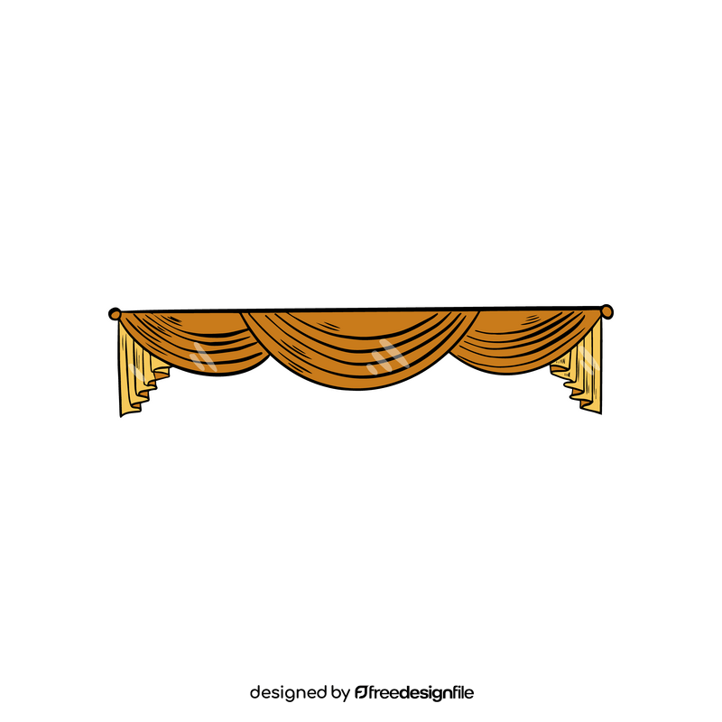 Free curtains clipart